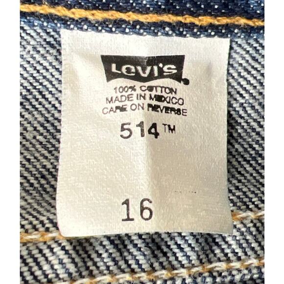 Levi's 514 Size 16 Low Rise Jean Denim Women's Pants NWT - Picture 3 of 6